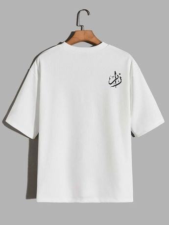Drop Shoulder Tee - pure natural White